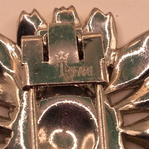 RARE: Vintage Trifari/Alfred Philippe fur clip - Picture 7 of 7